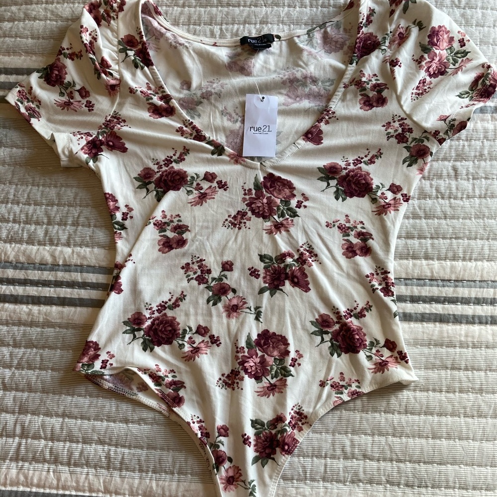 Floral bodysuit